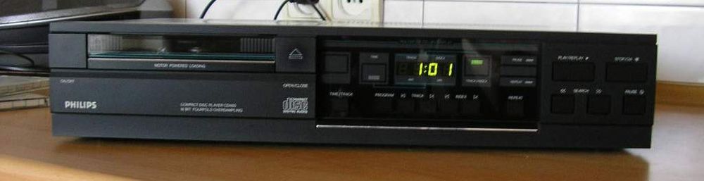 Philips CD 460 TDA 1541 CD плеер идеальное состояние