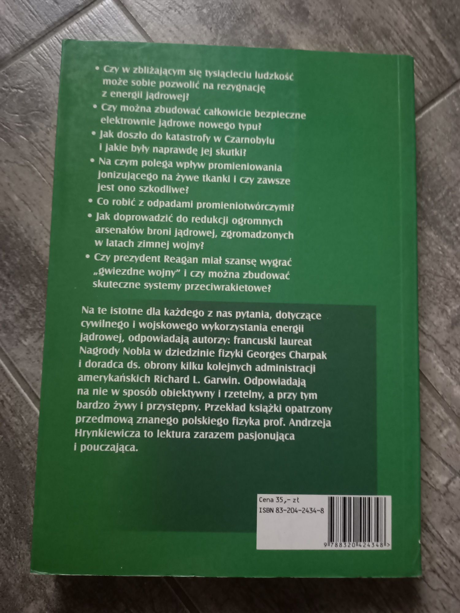 Błędne ogniki i grzyby atomowe Charpak Garwin