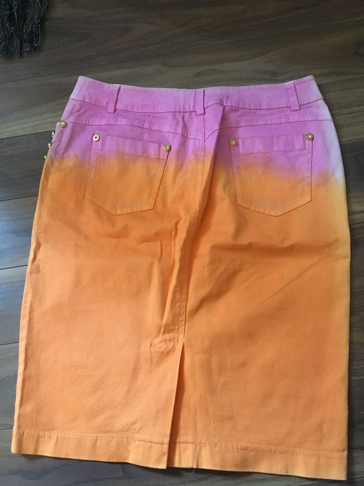 Spodnica kolorowa z ćwiekami l xl