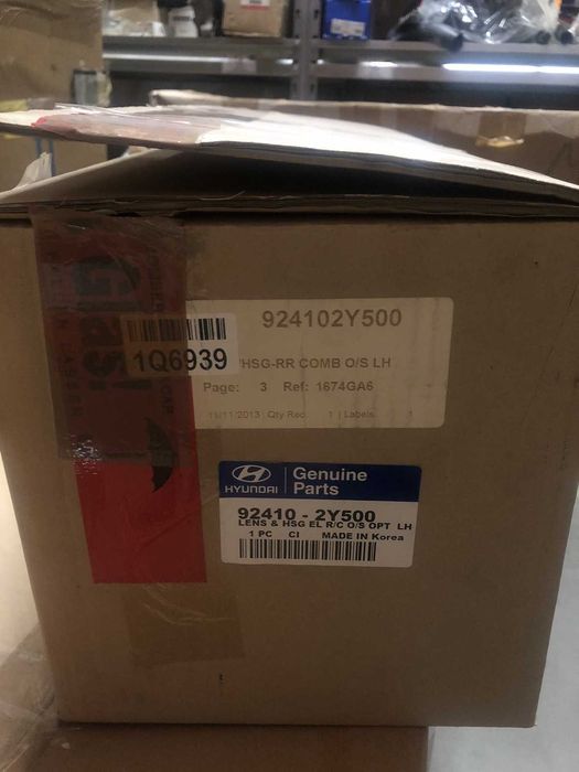 Фара задня ліва Hyundai 92410-2Y500. Фары,левая. Хюндай Ix35