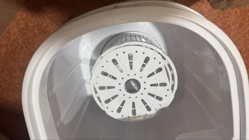Mini Máquina de Lavar ADLER Branco