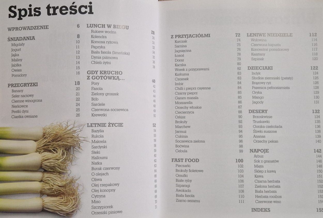 Glen Matten 100 zdrowych pokarmów książka