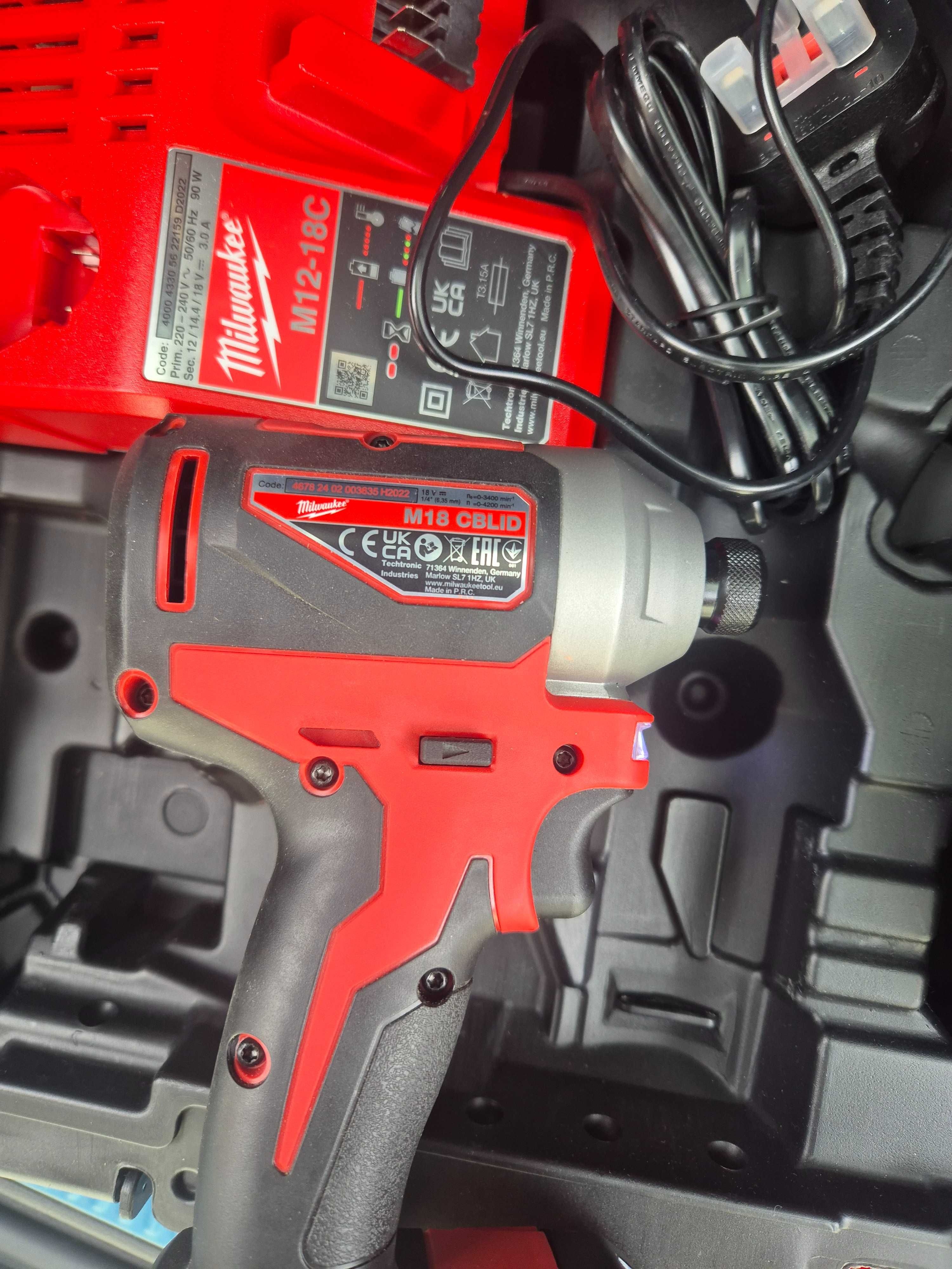 Milwaukee M18 - zestaw narzędzi akumulatorowych