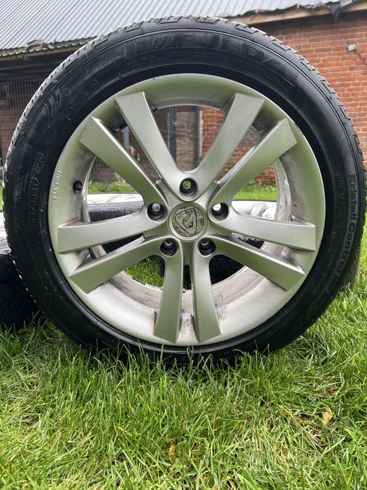 Koła aluminowe 17 5x120 BMW OPEL z oponami zimowymi fulda 225/50 r17