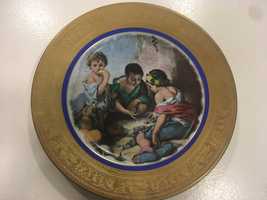 Prato de Glória Fine Porcelain  "Beggar Boys Playing Dice"