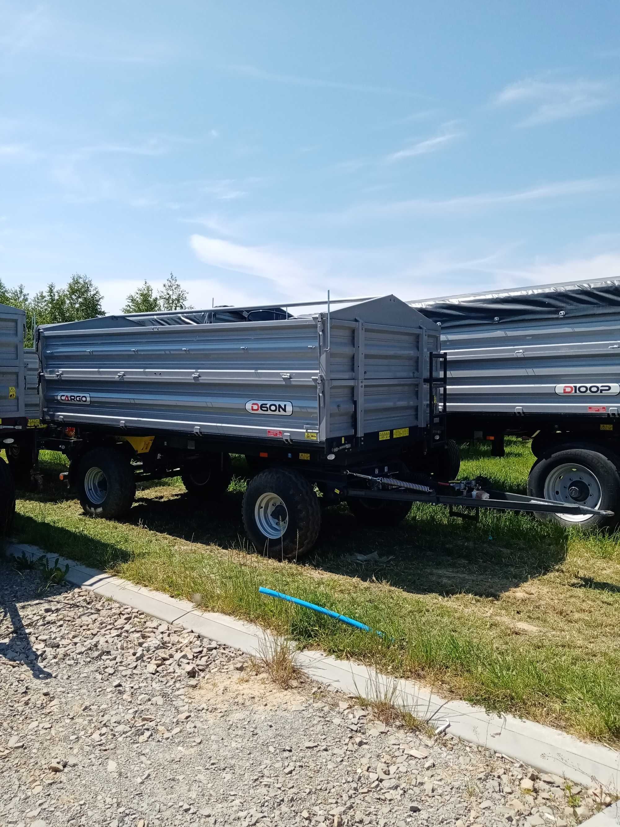 Przyczepa rolnicza Cargo D60N (6 ton)