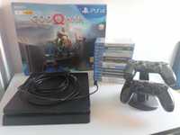 Konsola PS4 Slim 1TB + gry