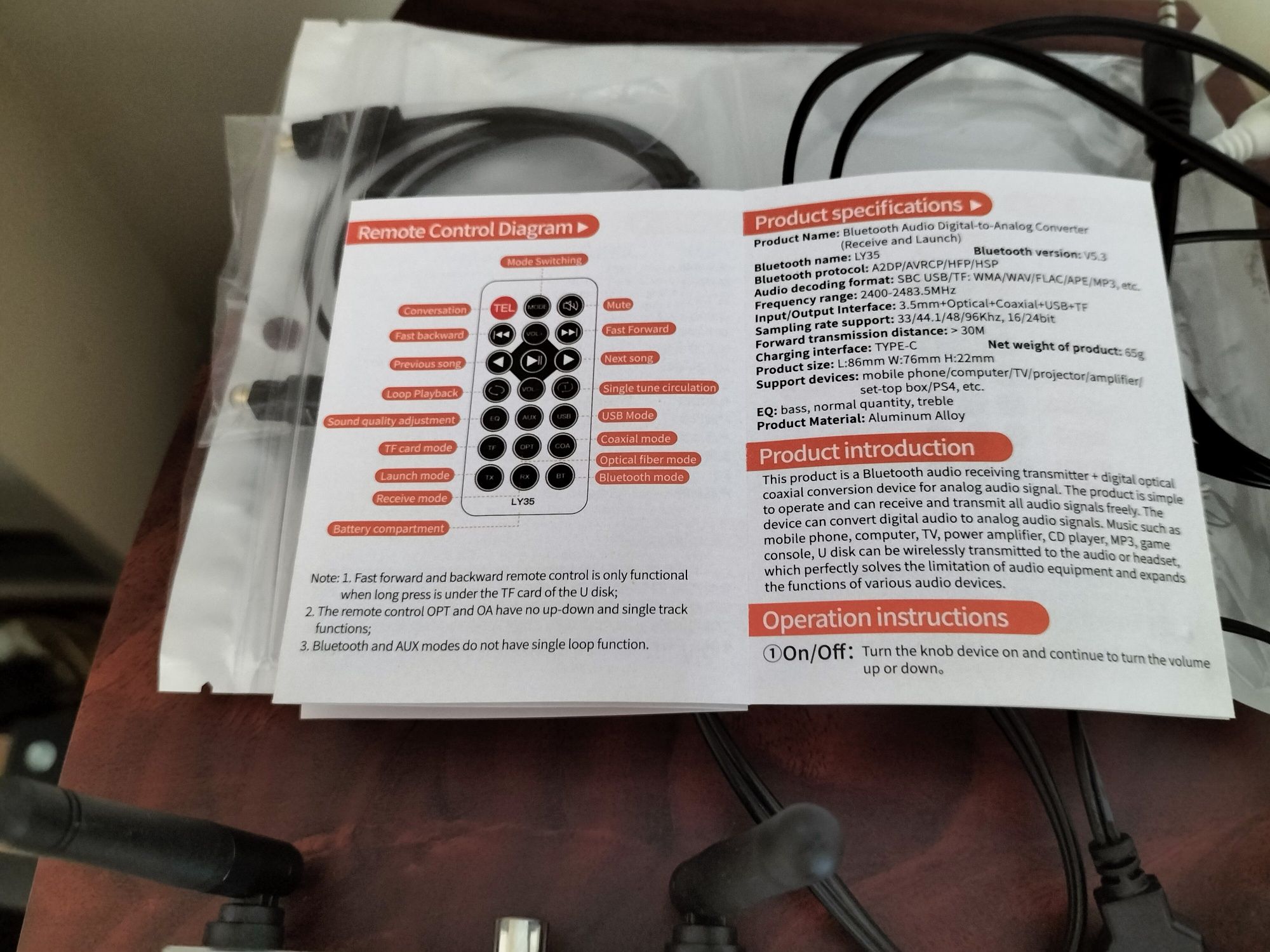 Adapter bluetooth