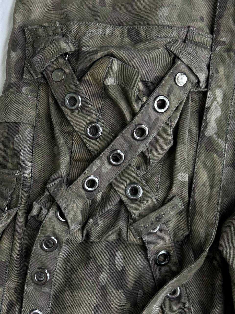 Mazigrr camo tripp nyc nfs джинсы камо зеленые камуфляж хаки штани М Л