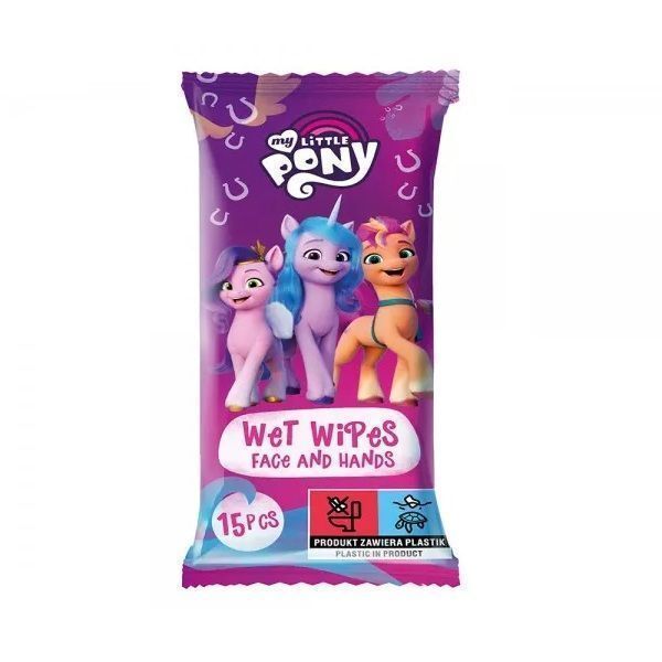 Chusteczki nawilżane My Little Pony Truskawka 15szt.