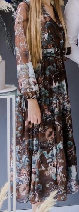 Вечірня сукня з якісного шифону