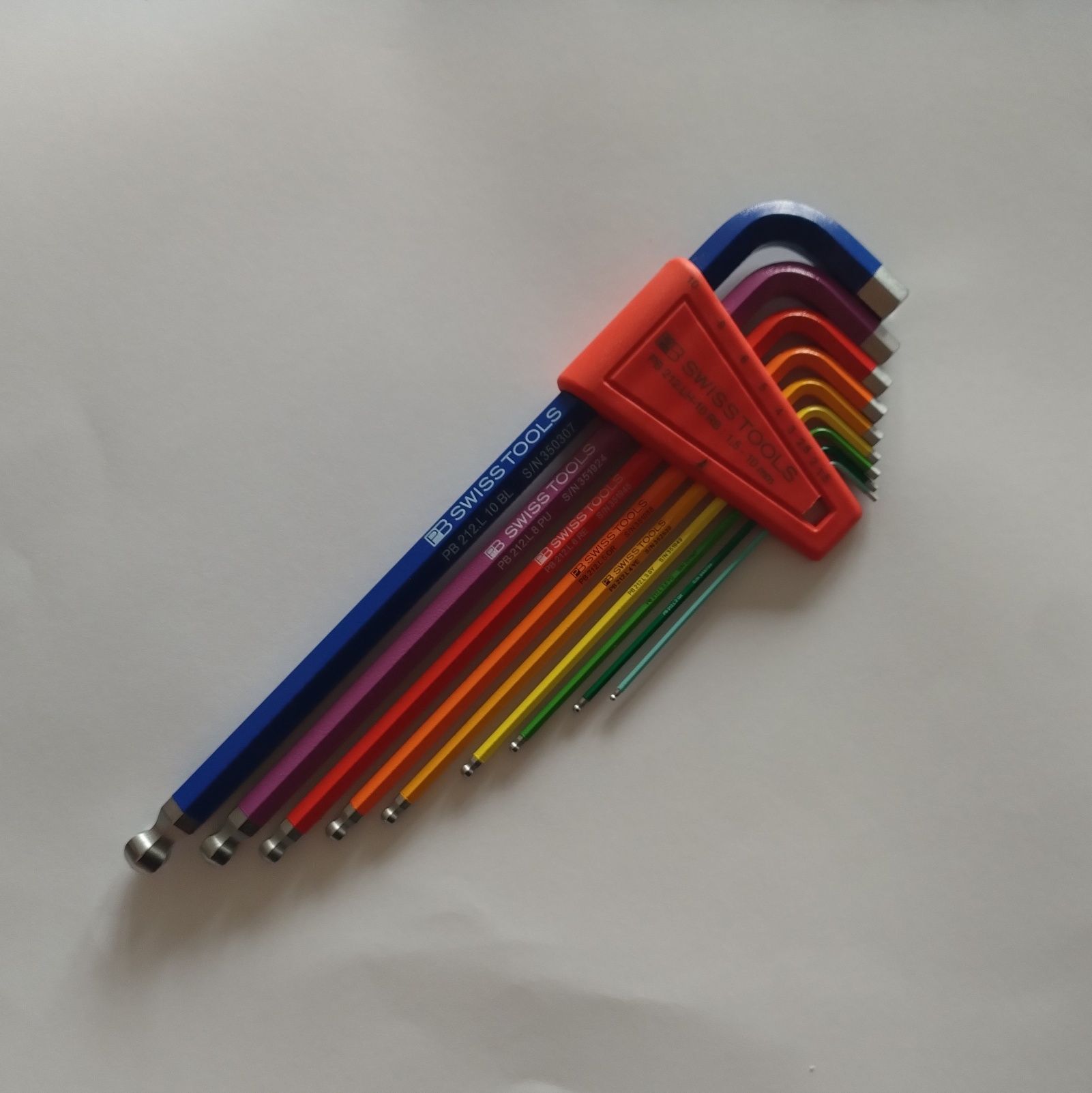 Klucze PB SWISS TOOLS imbusowe - sześciokątne - imbus - HEX z kulką