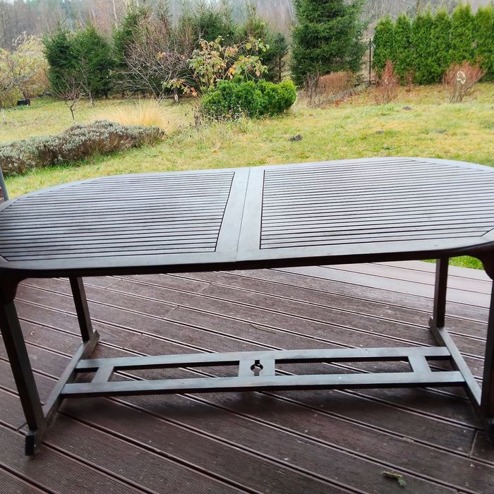 Stół drewniany rozkładany