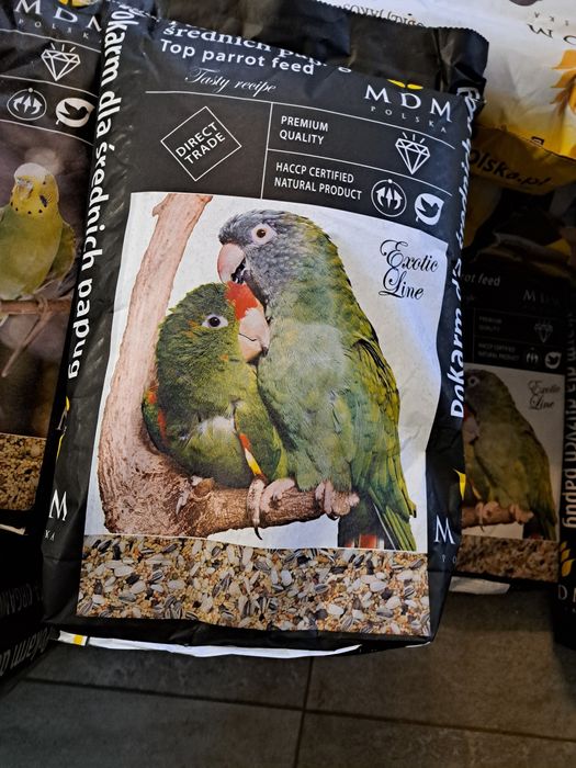 Karma ,ziarno 20kg za 100 zł MDM papuga średnia