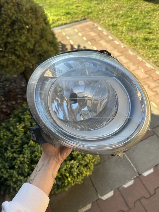 Reflektor/przód/Fiat 500/lampa/prawa/lewa