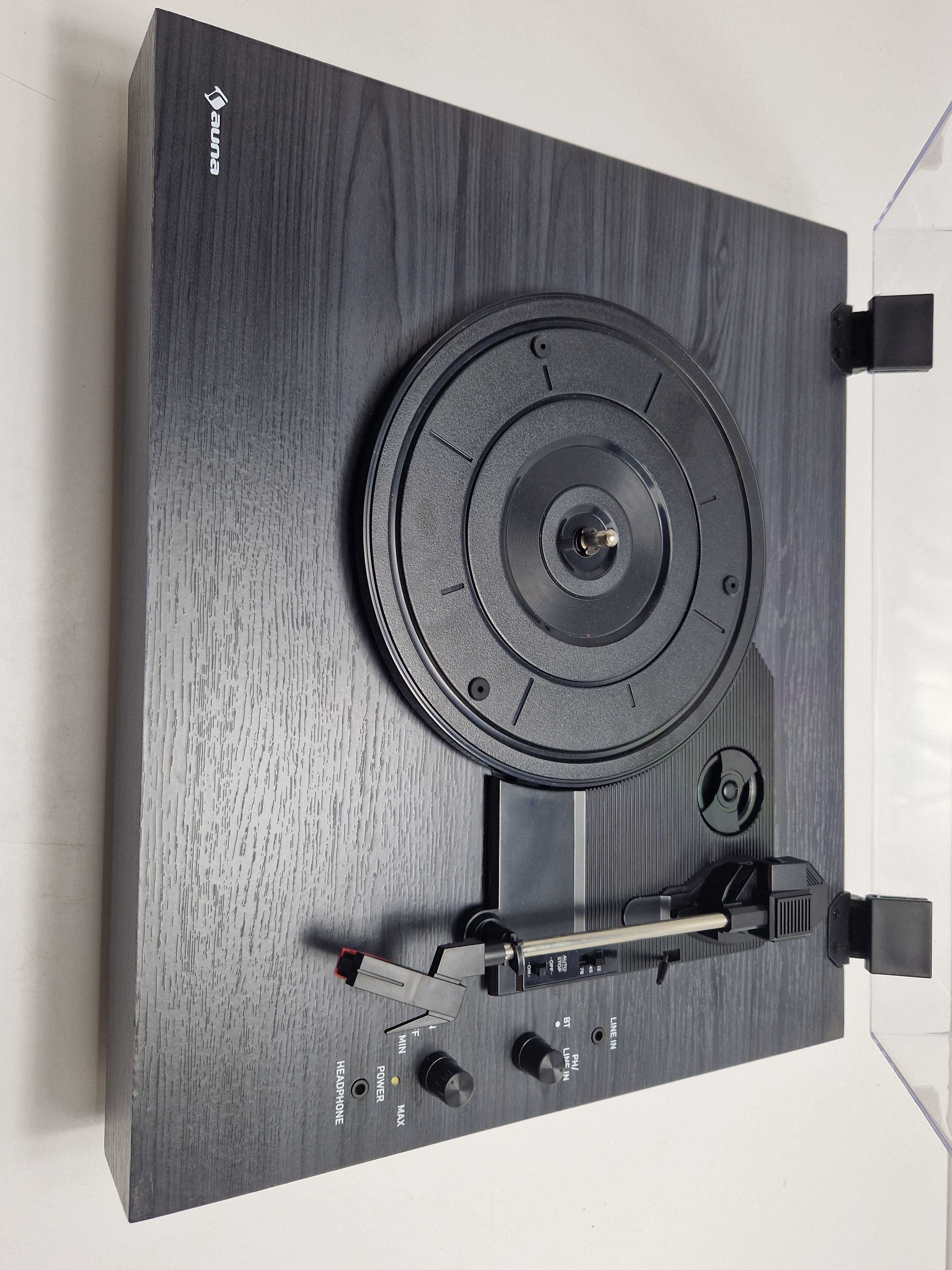 Auna 100 | 39051 Gramofon zegar bt głośnik