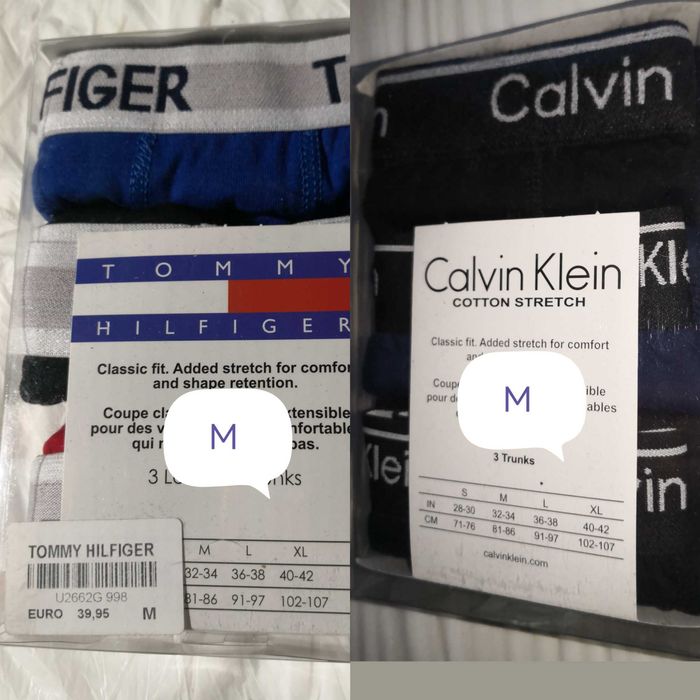 Bokserki męskie 3pak M L XL XXL