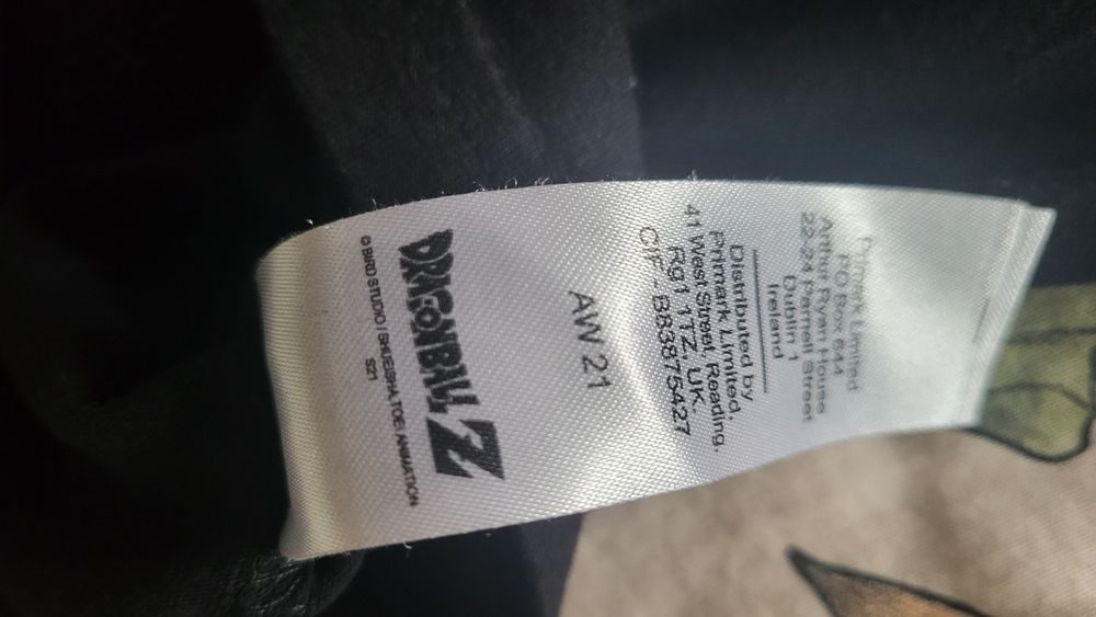 Dragon Ball Z bluzka rozm.S t-shirt długi rękaw