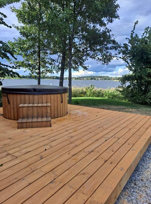 Forest House - dom nad jeziorem - sauna, jacuzzi, plaża, pomost, łódka