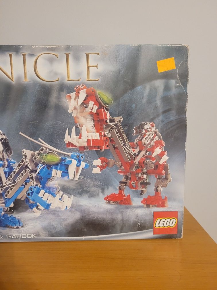 Lego Bionicle 8558 Cahdok & Gahook UNIKAT puste pudełko