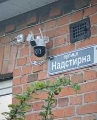 Wi-Fi уличная камера видеонаблюдения панорамная 8МП 360° iCSee