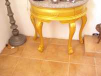 Não temos MBWAY. Para decoração Mesa em talha dourada, tampo mármore