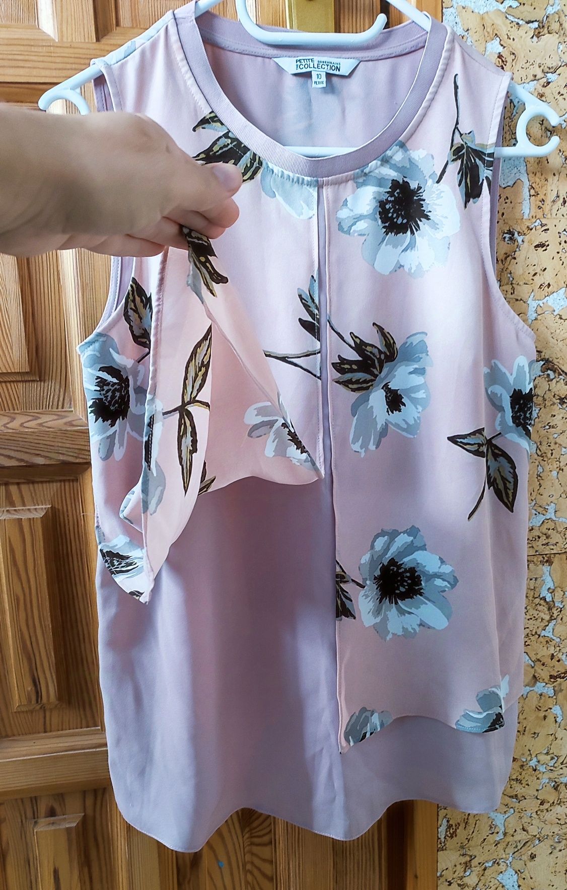 Debenhams Elegancka letnia bluzka r.10