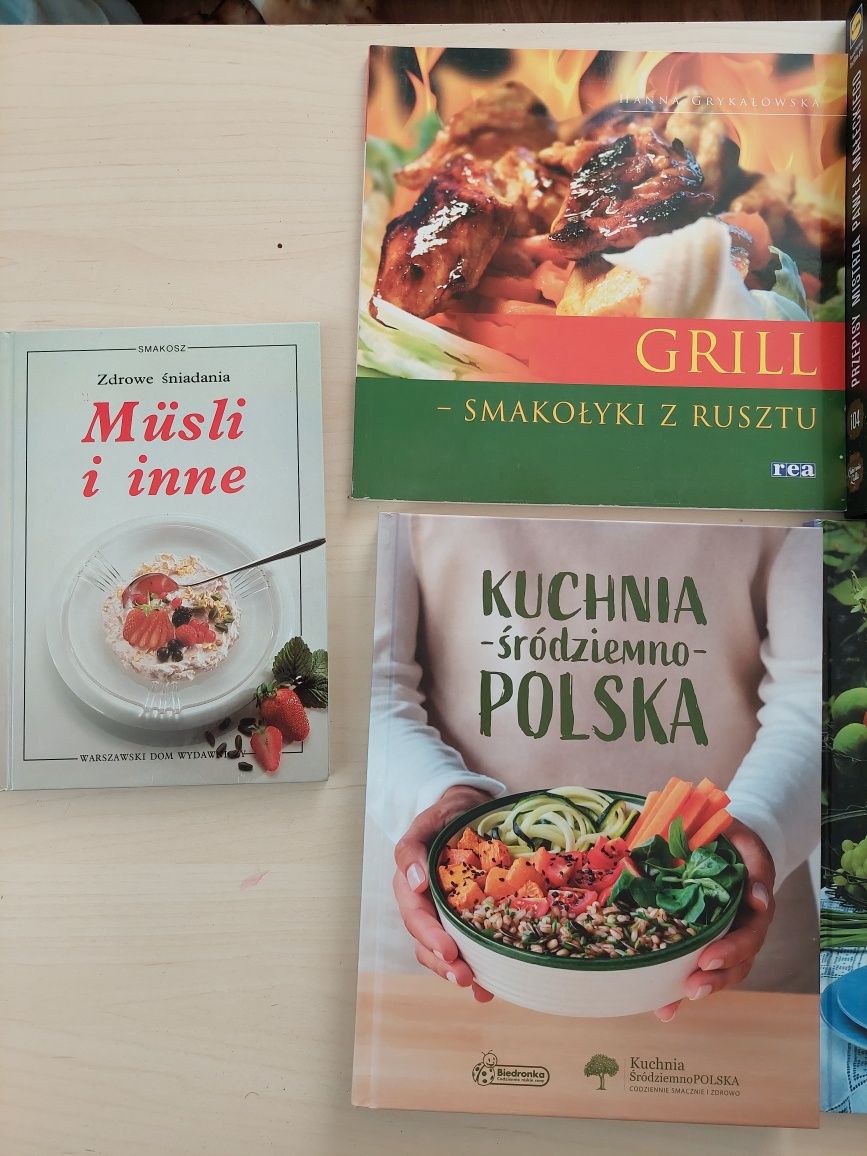 Zestaw książek kucharskich, Pascal, Okrasa, Małecki
