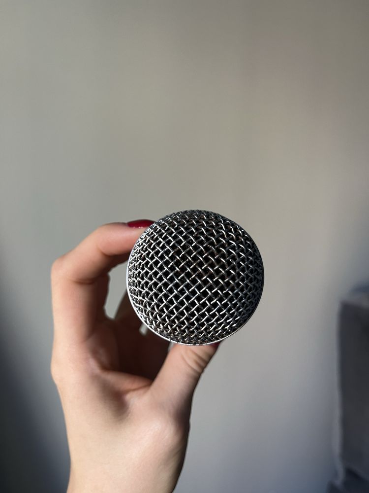 Mikrofon Shure SM58 z kablem - mikrofon dynamiczny, sprawny