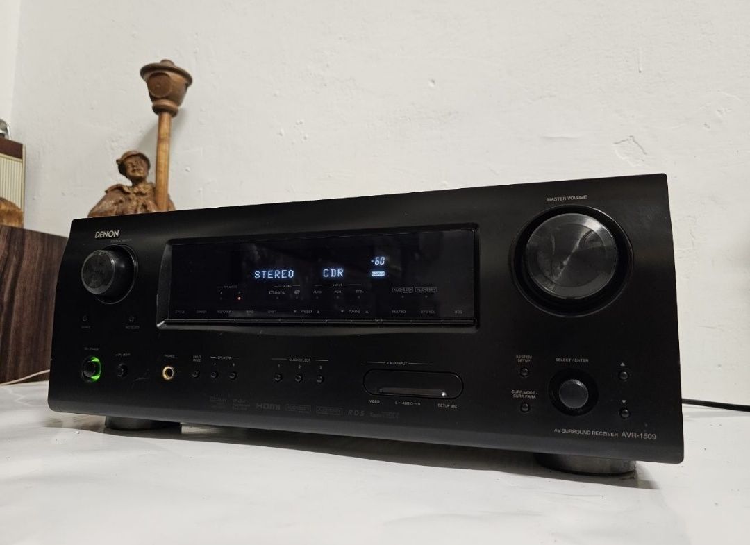 7.1 Amplituner Denon AVR-1509, 110 W/ kan.