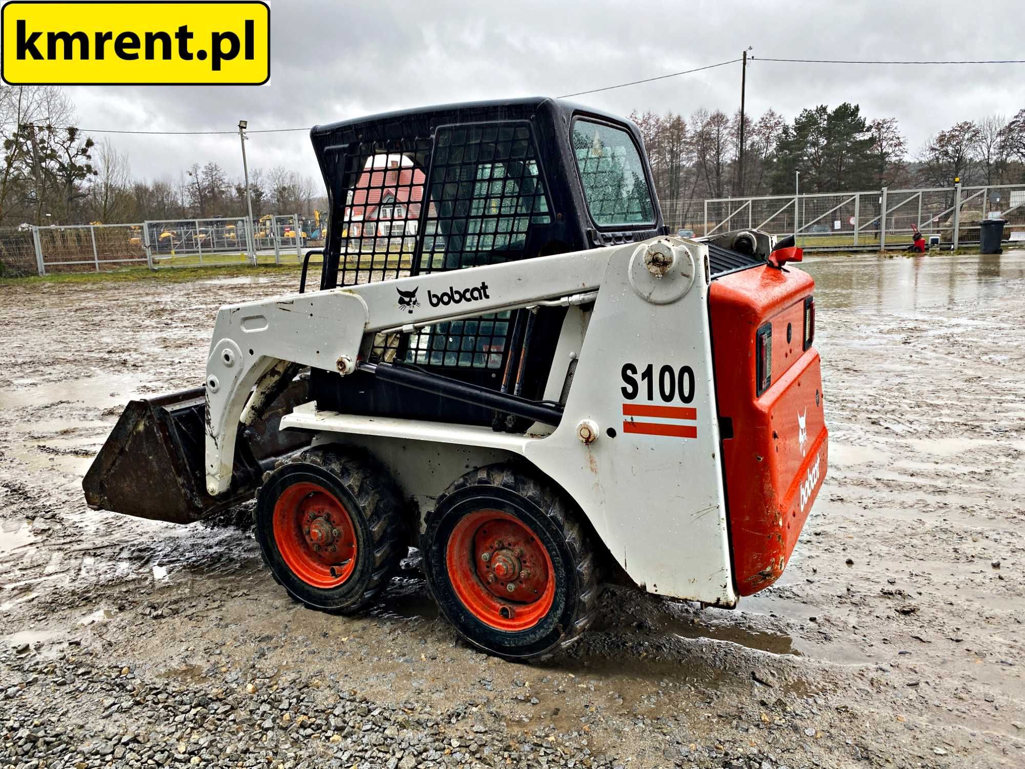 BOBCAT S100 mini-ładowarka | BOBCAT S130, S175 ,S510, KOMATSU SK714