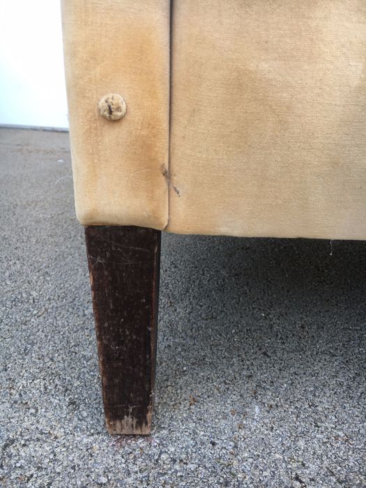 Sofá / Cadeirão / Poltrona / maple - anos 40 - novo preço