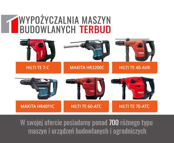 Młotowiertarka, młot wyburzeniowy. Śląsk!