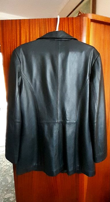 Піджак жіночий шкіряний, р.XL