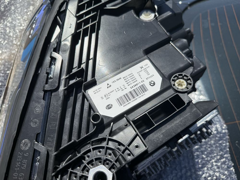 Фары BMW G30 / G31 2016-2020 LCI 2020+ рестайлинг (Laser black)
