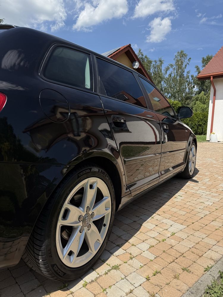Audi A3 8P Sline 2.0 TDI 140KM DPF Ambition 2009 BOGATA WERSJA