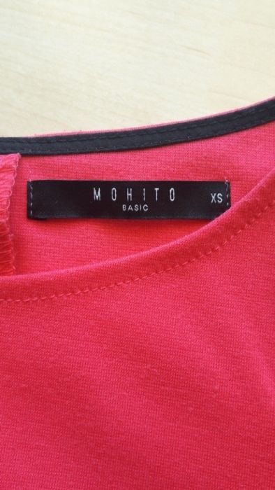 Różowa bluzka Mohito r. XS