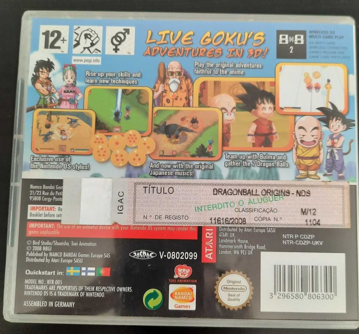 DragonBall - Origins  Nintendo DS