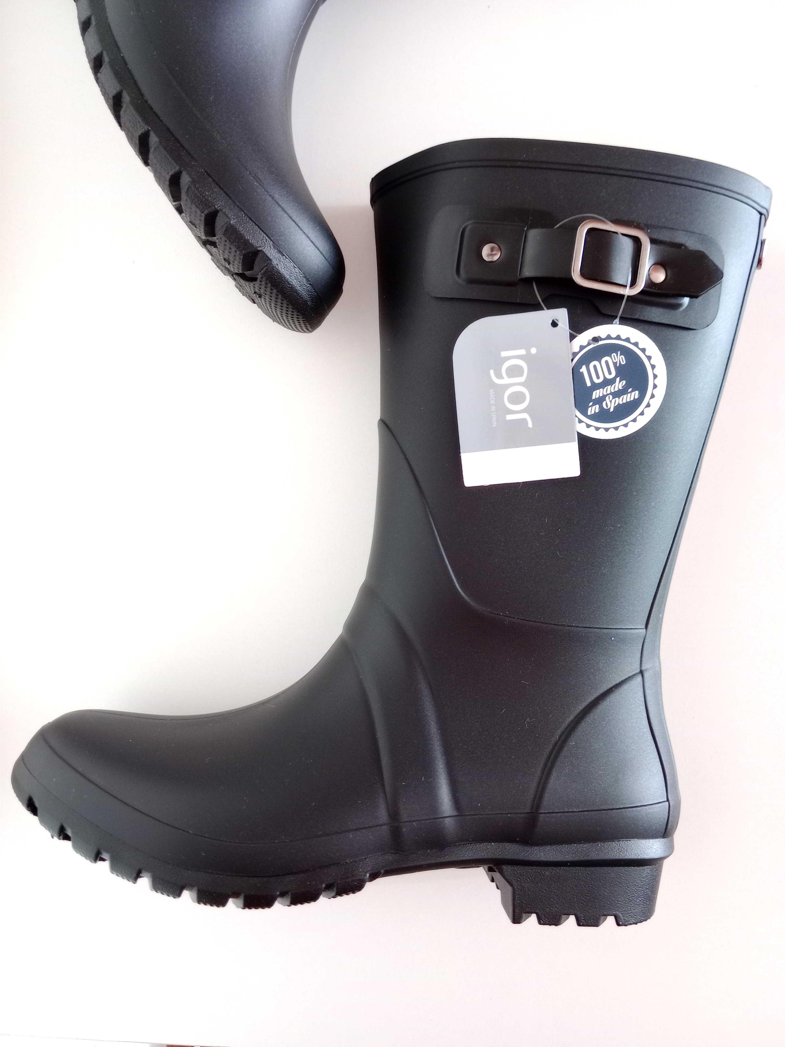 IGOR Botas Galochas Inverno para mulher meio cano - 38 - NOVAS