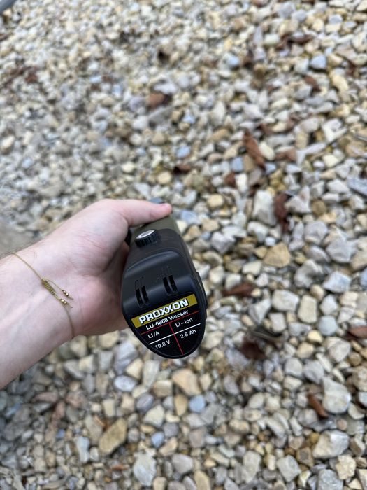 Proxxon - nowa szlifierka taśmowa + papier