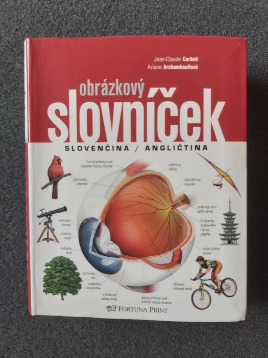 Słownik obrazkowy słowacki angielski Corbeil słowniczek