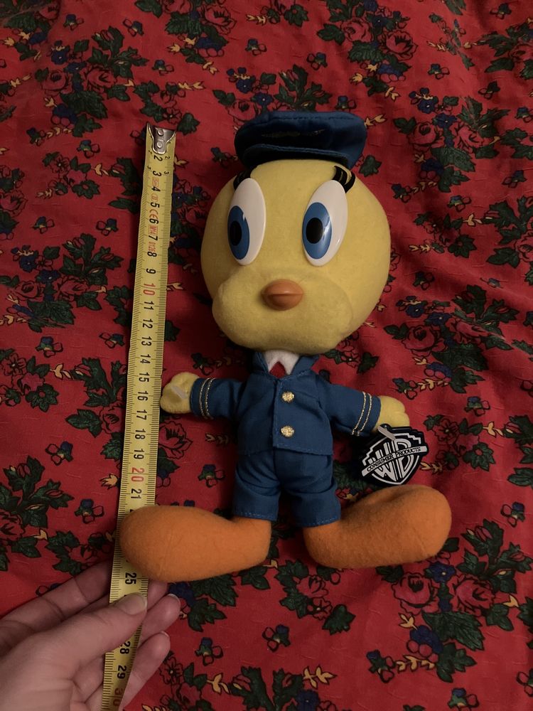 Tweety ptaszek Warner Bros. maskotka kolekcjonerska nowa z metką pilot