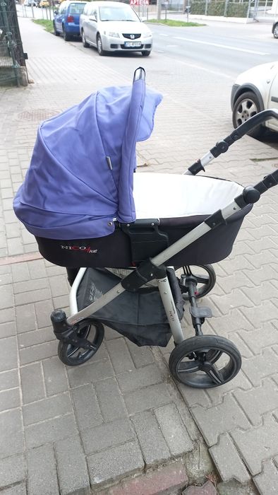 Wózek Bebetto Nico 3w1 Gondola Nosidełko