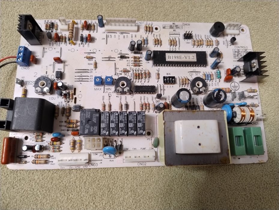 Запчастини від газового котла Rocterm