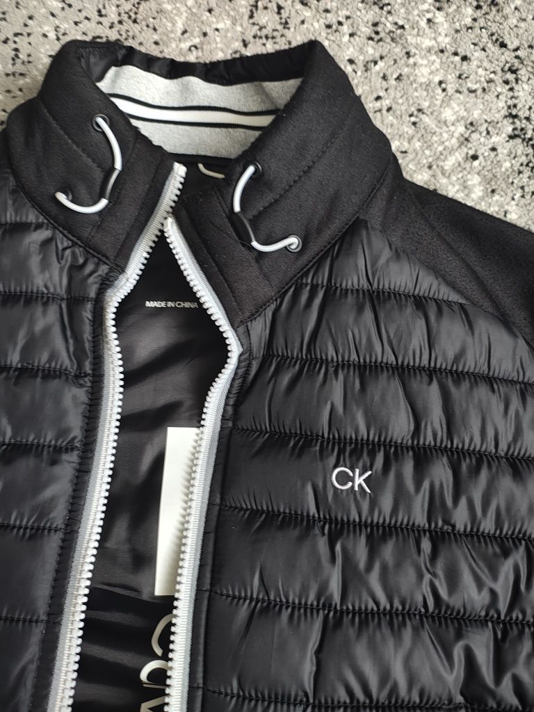 Calvin KLEIN Golf  pikowana kurtka  oryginalna L