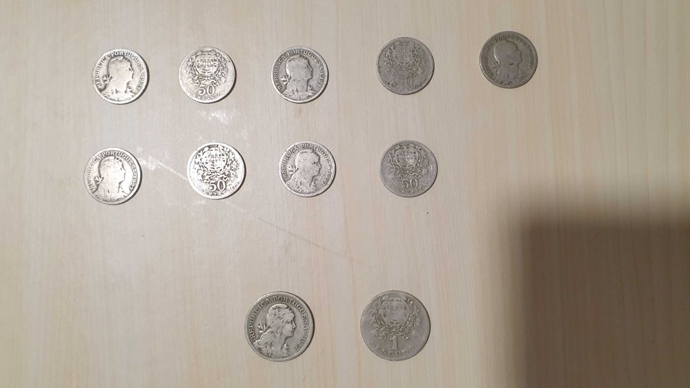 Moedas de escudo 1927