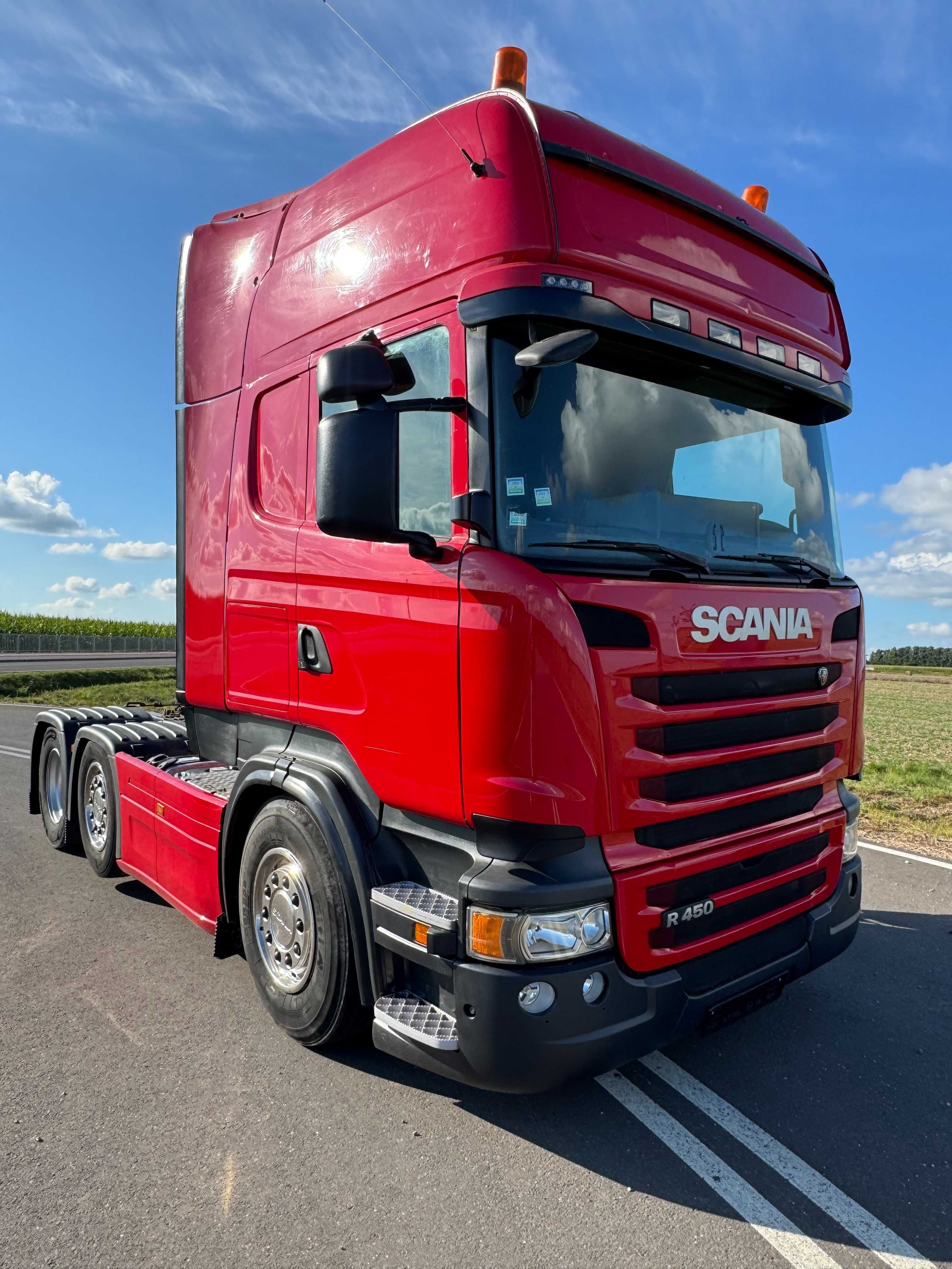 Scania R450 pusher
