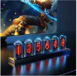 Nixie Clock, годинник з IPS-дисплеєм в колбах