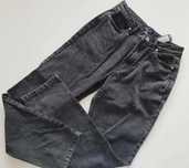 NOWE spodnie damskie BOOHOO – czarne jeansy – rozmiar 38 / M