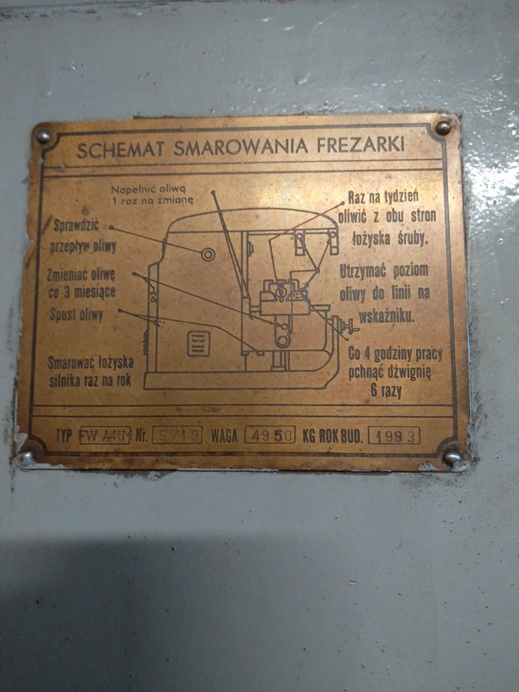 Frezarka FW A41M
